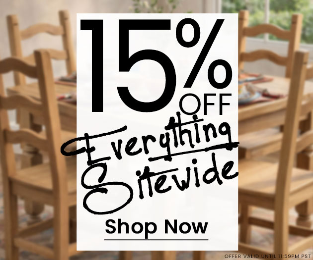 15% Off Everything Sitewide