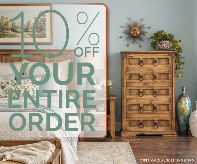 10% Off Your Entire Order