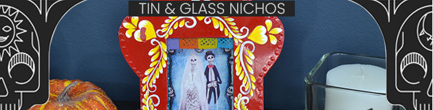 Tin & Glass Nichos