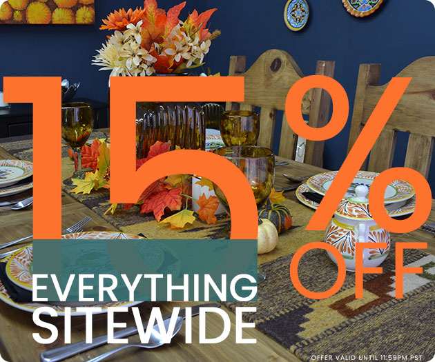 15% Off Everything Sitewide