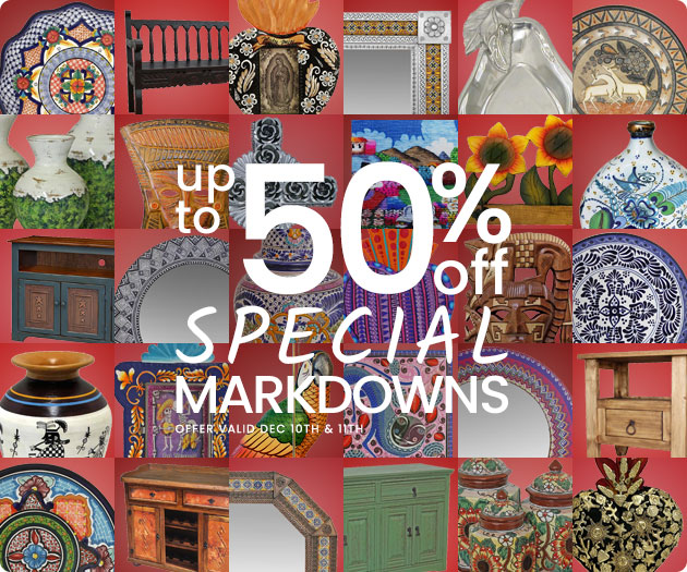 Up to 50% Off Select Items.
