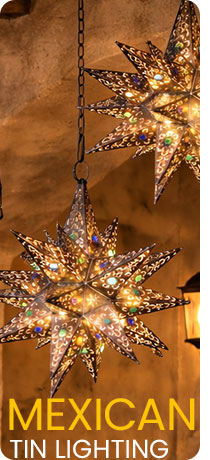 Mexican Tin Lighting