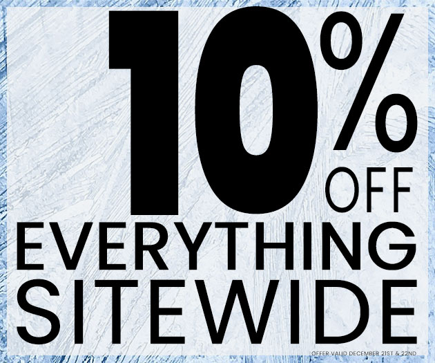10% Off Everything Sitewide