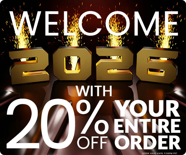 20% Off Your Entire Order