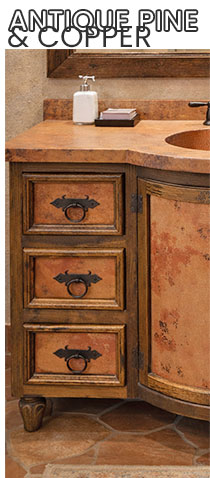 Antique Pine & Copper