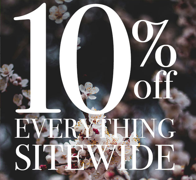10% Off Everything Sitewide