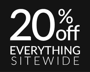 20% Off Everything Sitewide