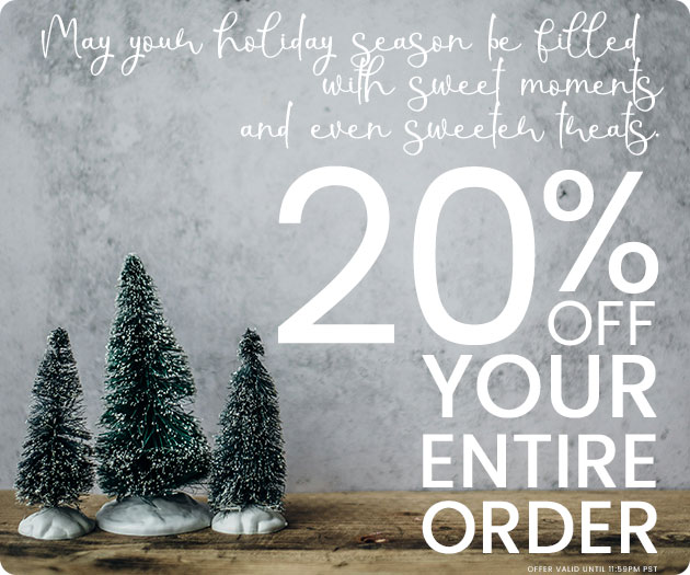 20% Off Your Entire Order
