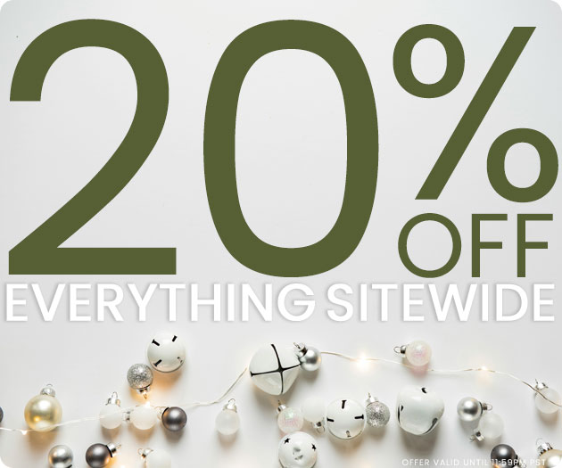 20% Off Everything Sitewide