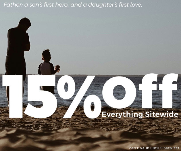 15% Off Everything Sitewide