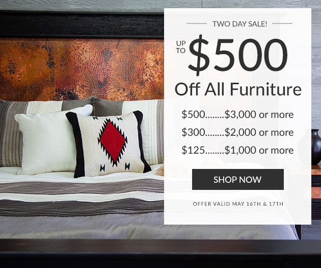 Up to $500 Off All Furniture