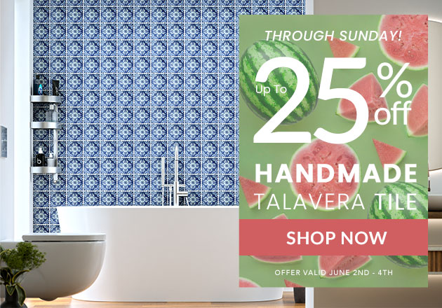 Up to 25% Off Handmade Talavera Tile