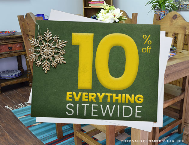 10% Off Everything Sitewide