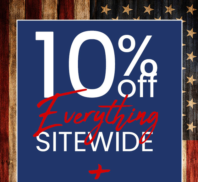 10% Off Everything Sitewide