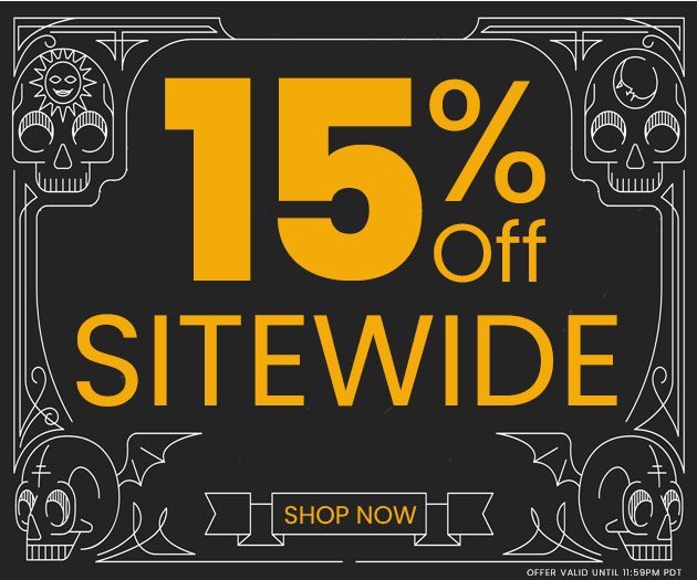 15% Off Sitewide