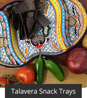 Talavera Snack Trays