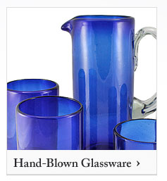 Hand-Blown Glassware