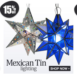 Mexican Tin Lighting