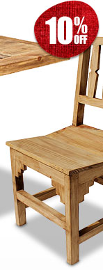 Rustic Pine New Mexico Chair