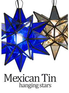 Mexican Tin Hanging Stars