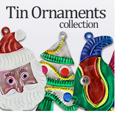 Mexican Tin Ornaments