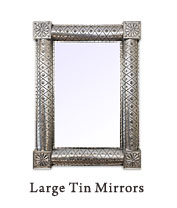 Large Tin Mirrors