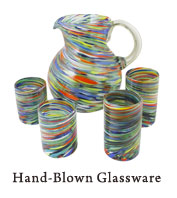 Hand-Blown Glassware