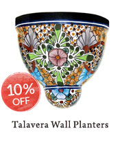 Talavera Wall Planters