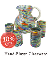 Hand-Blown Glassware