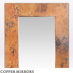 Copper Collection Mirrors