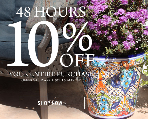 48 Hour Sale - 10% Off Your Entire Purchase