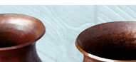 Artisan Copper Vases