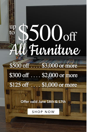 Up To $500 Off All Furniture