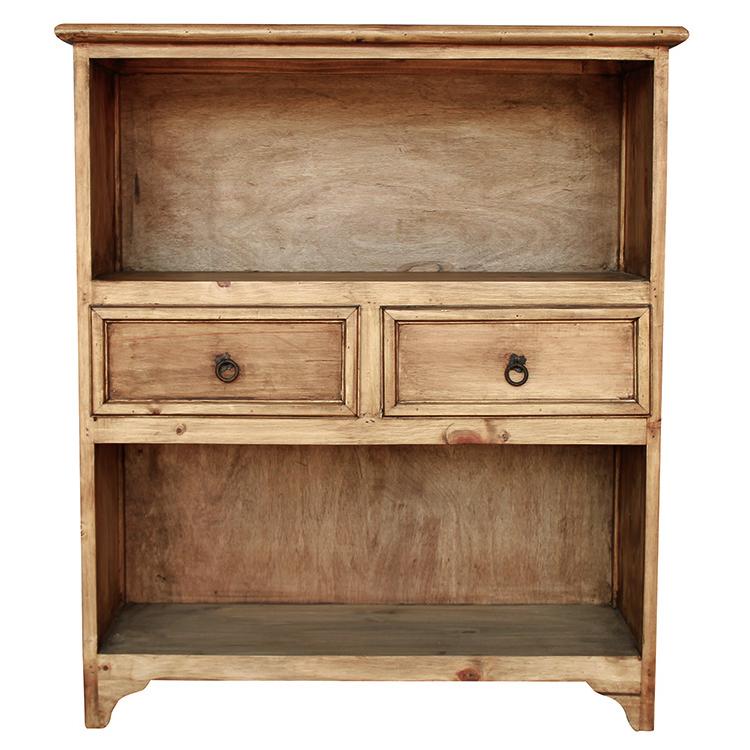 Pine Bookcase With Drawers Knotty Pine Bookshelf La Fuente