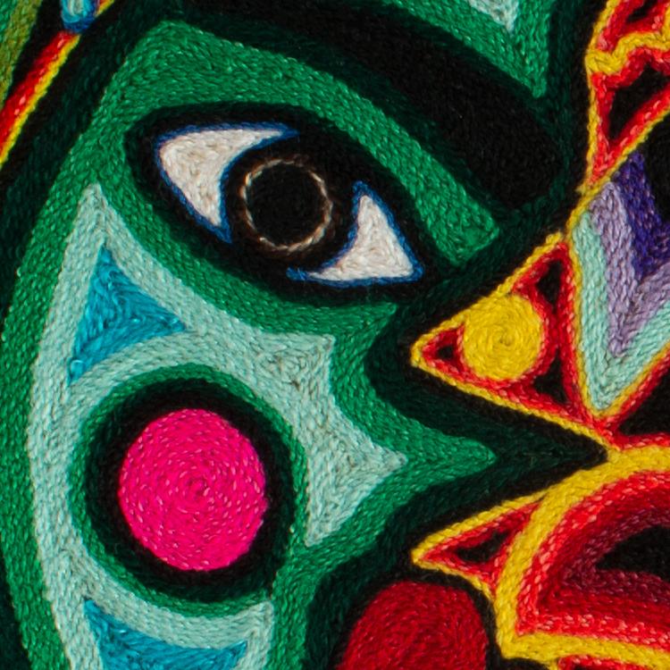 Huichol Yarn Art Collection - Huichol Yarn Painting - YPR1219