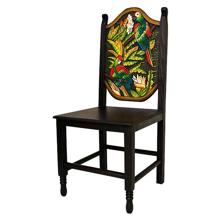 Macaws Chair - Wooden Seat