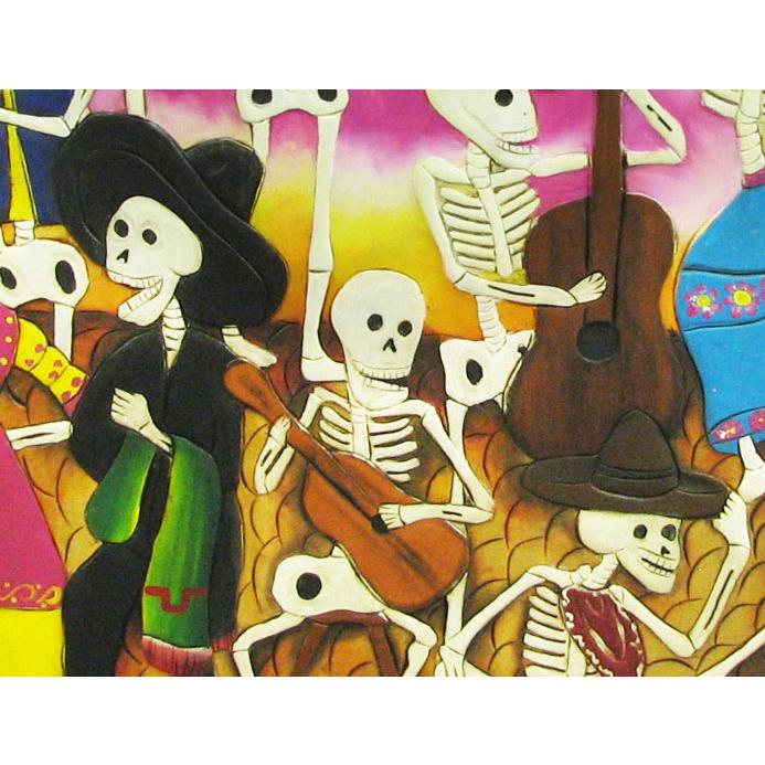 Day of the Dead Table Top Detail