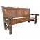 Bench w/ Vine Panels