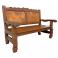 Bench w/ Vine Panels