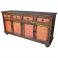 Diamond Panels & Wooden Top