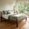 Queen Platform Bed - Barnwood Dark