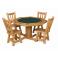 Poker Table in Honey Finish
