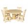 Dining Table in Clear Finish