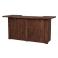 Front View in Barnwood Dark