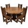 Dining Table in Barnwood Dark
