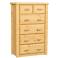 6-Drawer Chest in Clear Finish