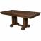 Trestle Table in Barnwood Dark