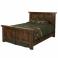Pioneer Bed In Barnwood Dark