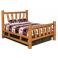 Queen Starburst Bed in Honey Pine