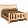 Queen Montana Bed in Clear Finish